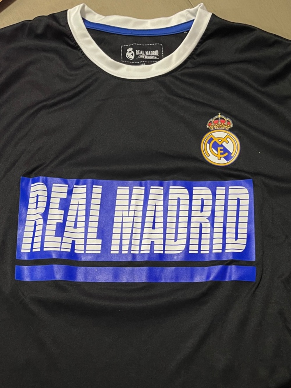 Men's Black Real Madrid Jersey